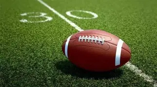  橄榄球夜战：海滨灰熊队大胜岭北貔貅队，临门一脚致胜。